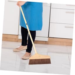Stoffer en blik - Schoonmaakset - Vloer reinigen - Lange steel - 92 cm - Niet gespecificeerd — thumbnail 3