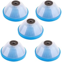 Boorstofkom - Stofvanger Gatenzaag - Stofvrij Boren - Vergrendelbaar Deksel - 5 Stuks - Blauw — thumbnail 1