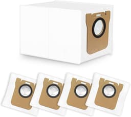 5 stuks stofzakken voor Dreame L10s Ultra / L10 Ultra / L20 Ultra /S10/S20, compatibel met Xiaomi X10+ / X20+/X10/X20/L10/M40 stofzak vervangende stofzuigeraccessoires (3,2 l grote capaciteit) — thumbnail 1