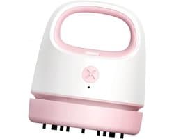 Draagbare Stofzuiger - Mini Cleaner - Bureau Opruimen - USB Oplaadbaar - 9.9 cm - Roze