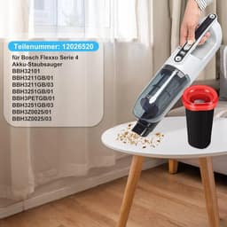 2-delige vervangingsfilterset geschikt voor Bosch BBH3Z0025/BBH3PETGB/BBH3251GB draadloze stofzuigers, sponsfilter — thumbnail 3