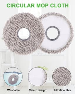 20-delige set - Accessoires voor robotstofzuiger - Accessoires voor de Dreame L20 Ultra stofzuiger - Inclusief hoofdeenheid, zijborstel, filter, dweil en stofzak — thumbnail 4