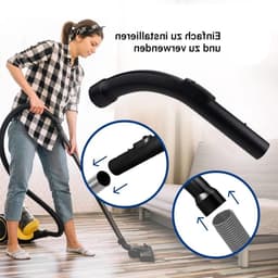 Vervangende handgreep voor stofzuiger, geschikt voor Ø 35 mm/47 mm buizen, compatibel met S8, S6, S5, S4, S2, S1, C1, C2, C3, H1, Complete, Compact, Classic en Swing series — thumbnail 3