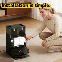 12 stuks vervangende stofzakken - Voor ECOVACS DEEBOT X8 PRO OMNI /X9 PRO OMNI /T50 Pro OMNI /T50 MAX PRO OMNI /T80 OMNI robotstofzuigers — thumbnail 2