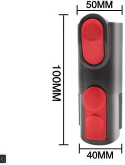 Adapter - Compatibele vervangingsonderdelen voor stofzuigers - zoals de DYSON V8-adapter en de V6-accessoire - geschikt voor de V11, V8, V10 en V7 draadloze stofzuigers — thumbnail 5