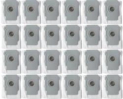 24stuks - stofzakken - stofzuiger zakken geschikt voor iRobot Roomba I7 E5 E6 S9 S9+ wegwerpbaar - robot stofzuiger stofzakken - Clean Base afzuigstation