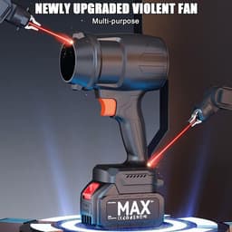 Draadloze Luchtblazer - Stofblazer Draagbaar - Efficiënt Reinigen - Ergonomisch Handvat - 770 g - Enkel kenmerk — thumbnail 4