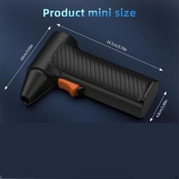 Krachtige Ventilator - Mini Turbo - Efficiënt Reinigen - 110.000 RPM Motor - 147 cm Lengte - Zwart — thumbnail 5
