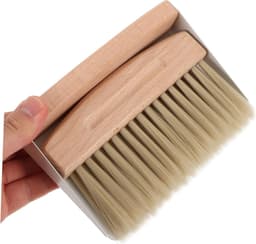 Mini Schoonmaakset - Borstel Stofblik - Bureau Reinigen - Compact Ontwerp - 15.5 cm - Wit — thumbnail 5