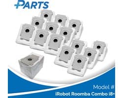 iRobot Roomba Combo i8+ Stofzakken (15 Stuks, Plus.Parts® alternatief voor 4626194 / 4640235)