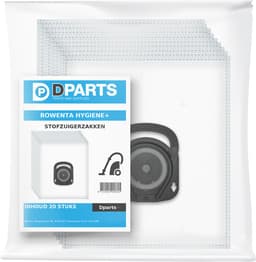 20x Dparts Hygiene+ stofzuigerzakken geschikt voor Rowenta - voor series Silence Force - X-Trem Power - Compact Power - Green Force - Power XXL - X-Plorer serie 75 - nr. ZR200520 - ZR200540 - ZR200920 — thumbnail 3