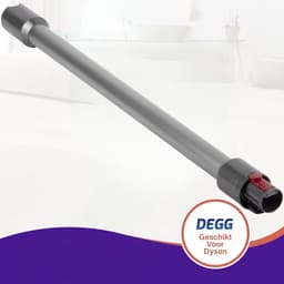 DEGG® - Accessoires set - Geschikt voor Dyson - Turboborstel + Steel/Zuigbuis (zilver) - Passend op: V7, V8, V10, V11 en V15 - Premium Kwaliteit — thumbnail 3