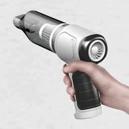 Auto-Stofzuiger DC 7.4V 120W Sterke Zuigkracht en Laag Geluidsniveau - Draagbare Pet Hair Stofzuiger voor Car Home Office . — thumbnail 4