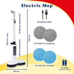Lexium Dweil - elektrische dweil - electrische dweil - elektrische dweil vloerreiniger - dweilrobot - elektrische mop — thumbnail 3