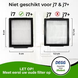 DEGG® - Hepa Filter - Geschikt voor iRobot Roomba - i1 i3 i3+ i4 i4+ i5 i5+ i6 i6+ i7 i7+ i8 i8+ e5 e6 e7 - Jaarpakket - VOORDEEL-VERPAKKING - 6 STUK(S) — thumbnail 4