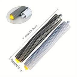 iRobot Roomba Accessoires Set – Compatibel met Serie 800 t/m 980 – 2 Rubber Hoofdrollen – 3 Zijborstels – 3 HEPA Filters – Complete Vervangingsset – Geschikt voor Roomba 860 865 870 880 960 966 980 – Onderhoudsset Robotstofzuiger — thumbnail 2
