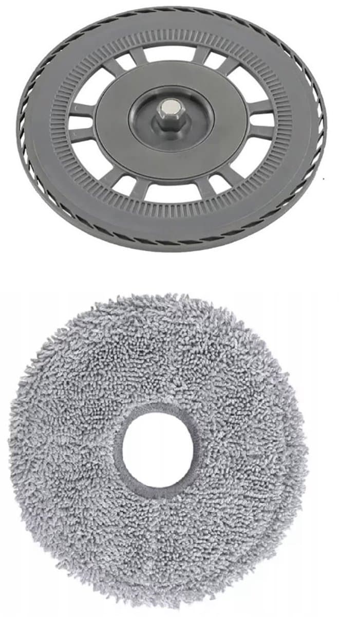 1 x Mop pad houder tray + 1 x mop dweildoek compatibel met Dreame / L20 / X30 / X40 / Ultra L10s ULTRA PRO HEAT - een stuk - Hoogwaardige vervanging — afbeelding 1