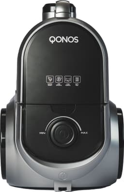 QONOS Power Pro Stofzuiger zonder Zak – Krachtige Zuigkracht – HEPA-filter – 3L Opvangbak – Alle Vloertypen - Inclusief Turboborstel — thumbnail 1