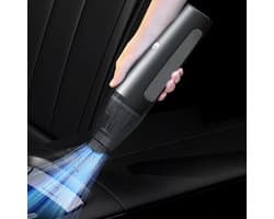 Handstofzuiger accu - 2-in-1 mini - draadloos en USB-oplaadbaar - ideaal voor auto en huis - ShopVlot
