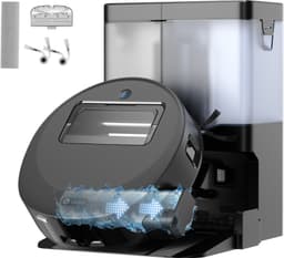 Lefant L12 PRO Robot Stofzuiger en Dweil - 20000Pa Sterke Zuigkracht - Zelfreinigende Uitschuifbare Rollermop met Automatisch Drogen - LiDAR Navigatie & Obstakelvermijding - 1L Stofbak, 5 GHz WiFi - Zwart — thumbnail 1