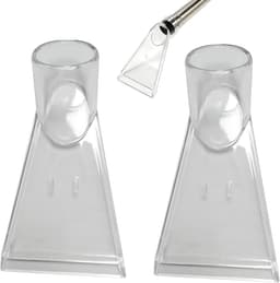 Dailygoods- Stofzuigeraccessoires - 2 Stuks Reinigingsmondstuk - Voor Stofzuiger - Geschikt voor Meubels en Vloerkleden - Lichtgewicht - Duurzaam Kunststof - Stofzuigermondstuk — thumbnail 1