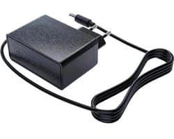 Oplader Stofzuiger - Accu Lader - Krachtig Schoonmaken - Veilig Opladen - 36 Volt - Zwart