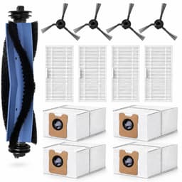 Robotstofzuiger Accessoireset 13 Stuks - Geschikt voor Eufy C10 - 1 Hoofdborstel, 4 Zijborstels, 4 Filters & 4 Stofzakken — thumbnail 1