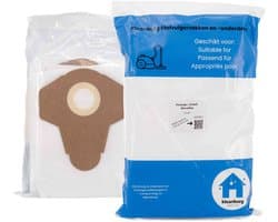 Kleanburg® - Stofzuigerzakken - Geschikt voor Parkside / Einhell - Microfiber - 5 stuks