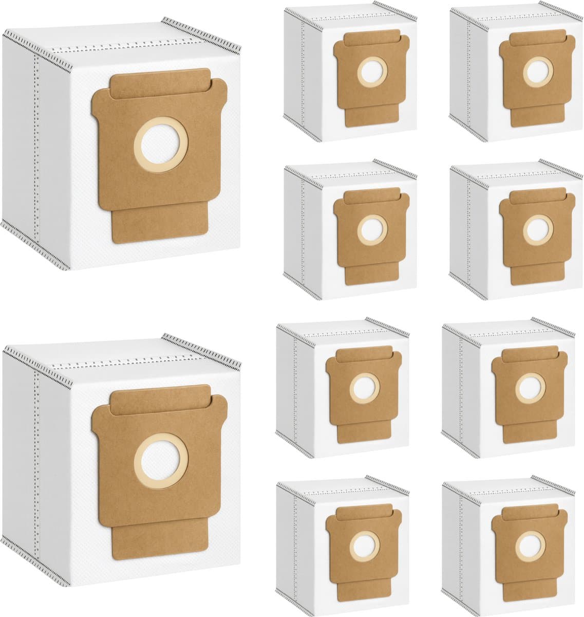 Stofzuigerzak voor iRobot Roomba Combo 105 / 405 Plus / 505 Plus / Max 705 stofzakken voor schone basis [Set 10] — afbeelding 1