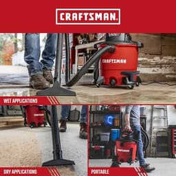 Draagbare multifunctionele stofzuiger met borstel voor stof en accessoires — thumbnail 3