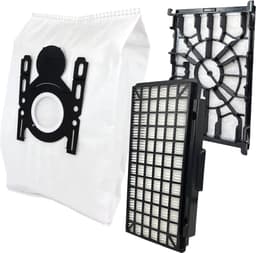 20 PARTS4® Stofzuigerzakken + HEPA & motorfilter geschikt voor Bosch In'Genius serie | Complete set met 20 stofzuigerzakken, HEPA filter (model 00647753) en motorfilter (model 00579421) — thumbnail 1