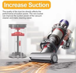 Geschikt voor Dyson stofzuiger V11 stofbak SV14 SV15 SV22 stofemmer accessoires prullenbak — thumbnail 3