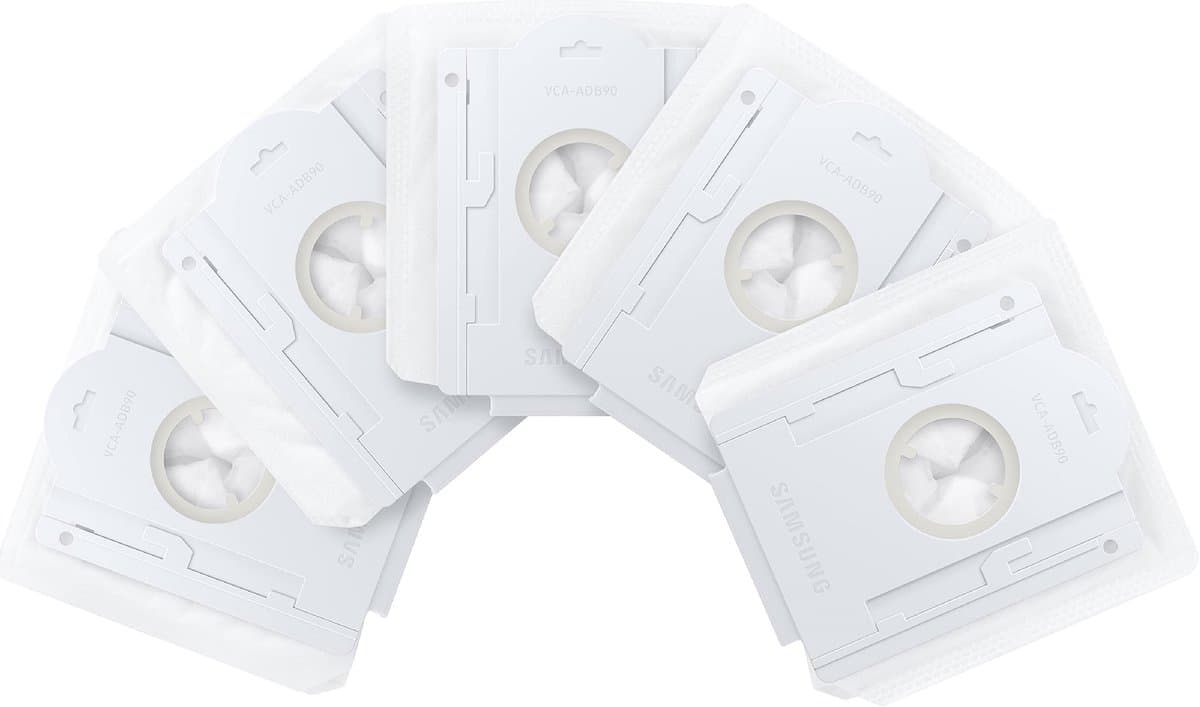 Geschikt voor 5 stuks Samsung stofzuigerzakken VCA-ADB90/XAA wegwerpbare non-woven stofzakken verbruiksartikel — afbeelding 1