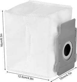Stofzuiger zakken - geschikt voor iRobot Roomba i3 / i4 / i6 / i7 / i8 / E5 / E6 / S9+ / J7+ - Robotstofzuiger - Perfecte Pasvorm en Hoge Kwaliteit - 6 stuks — thumbnail 5