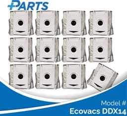 Ecovacs DDX14 Stofzakken (12 Stuks, Plus.Parts® alternatief voor DDB030031) — thumbnail 1