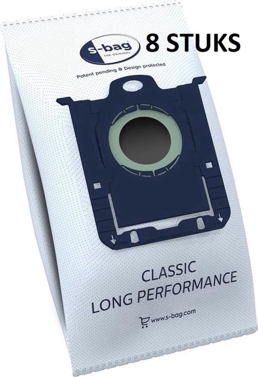AEG/Philips S-Bag GR201S - Stofzuigerzakken - Stofzuigerzak - 8 stuks FC8021 — afbeelding 1