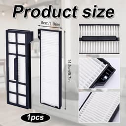 4 Stuks Filters Replacement Geschikt voor Eufy X10 Pro Omni - Stofzuiger onderdeel - Filters — thumbnail 2