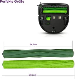 2-delige Rollenborstels Vervanging - Geschikt voor iRobot Roomba S9 (9150)/S9+ (9550) S-Series — thumbnail 3