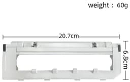 1 Stuk - Hoofdborstelhoes geschikt voor Roborock S7MaxV Ultra/G10S PRO/G10S - Stofzuiger accessoires onderdelen — thumbnail 2