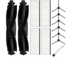 Accessoireset Geschikt voor Honiture Q6 Pro, Geschikt voor Airrobo T10+, Geschikt voor Laresar L6 Pro Q6 Pro, Geschikt voor Ultenic T10, Geschikt voor Proscenic M8, M8 Pro Robotstofzuiger, reserveonderdelen