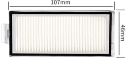 Geschikt voor Roborock Q5Pro/Q5 PRO+/Q8 Max /Q8 Max + Accessoires voor stofzuigers: filter, zijborstels en hoofdborstelset vervangingsonderdeel-15 stuks — thumbnail 3