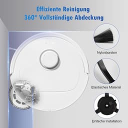 25 stuks accessoires gescht voor Roborock Qrevo Pro/Qrevo S robotstofzuiger, 1 hoofdborstel, 6 stofzakken, 6 dweilpads, 4 HEPA-filters, 6 zijborstels, 1 reinigingsborstel, 1 schroevendraaier — thumbnail 4