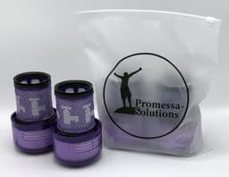 3 x HEPA Filter geschikt voor Dyson V12 Detect Slim & Absolute motor filter-Vervanging onderdelen 971517-01 — thumbnail 3
