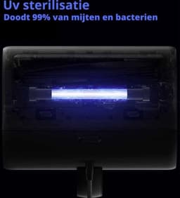 Huisstofmijt Stofzuiger – Matras Reiniger – Mijten Verwijderaar – Mijtenzuiger – Draagbaar – Krachtig & Effectief – Wit — thumbnail 3