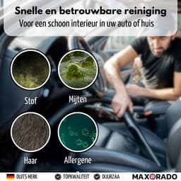 Maxorado universeel spleetmondstuk voor uw stofzuiger 32- 35 mm - geschikt voor Kärcher, Bosch, Siemens, Miele, Philips, Emerio en meer. opzetstuk - borstel — thumbnail 4