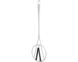 Tapijt Klopper - Stoffer Meubelstof - Stof Verwijderen - Ergonomisch Ontwerp - 55.5 cm - Wit