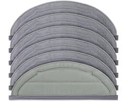 Dailygoods- Schoonmaakdoeken 6 Stuks - Herbruikbaar - Wasbaar - Vervangingsdoek - Voor Roborock Q10/S5+/S5 - Microvezel - Dweildoeken