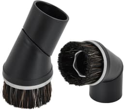 Dailygoods- Stofzuigerborstel Roterend - Universeel - Meubelborstel - 35 mm - 2 Stuks - Robuuste Kunststof - 360 Graden Draaibaar - Reinigingsborstel — thumbnail 1