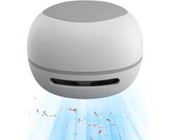 Bureaustofzuiger - Mini stofzuiger - Bureau schoonmaken - USB oplaadbaar - 8.5 cm breed - Wit