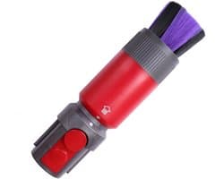 Dailygoods - Krasvrije Stofborstel voor Dyson V15, V12, V11, V10, V8, V7, G5 - Voor Gevoelige Oppervlakken